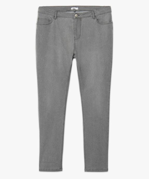 Jean femme grande taille extensible coupe Slim vue4 - GEMO (G TAILLE) - GEMO