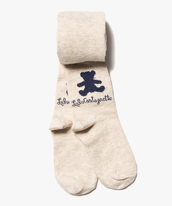 Collants bébé fille pailletés - LuluCastagnette vue1 - LULUCASTAGNETTE - GEMO