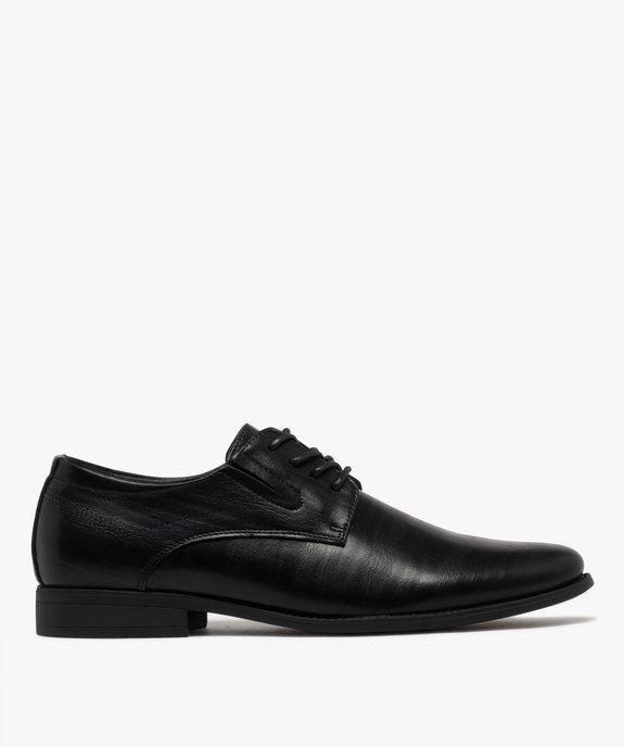 Derbies unis à lacets ronds homme vue2 - MARIO BALDANO - GEMO