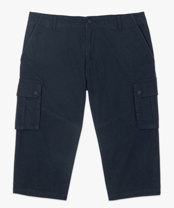 Pantacourt homme multipoche vue4 - GEMO (HOMME) - GEMO
