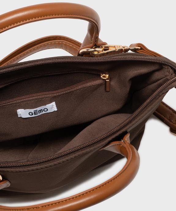 Sac à main petit format multiples portés femme  vue3 - GEMO (ACCESS) - GEMO