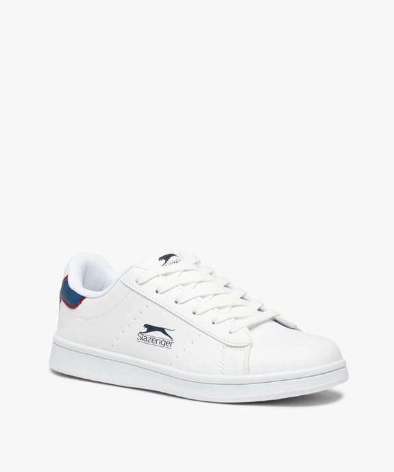 Baskets garçon classiques unies à lacets – Slazenger York vue2 - SLAZENGER - GEMO