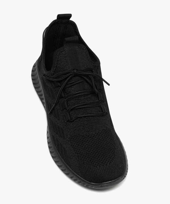Baskets de running en mesh aéré d'un seul tenant homme vue5 - 5 MILES - GEMO