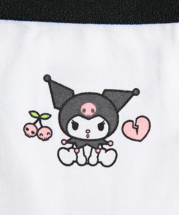 Shorties imprimés en coton stretch fille (lot de 3) - Hello Kitty and friends vue3 - HELLO KITTY - GEMO