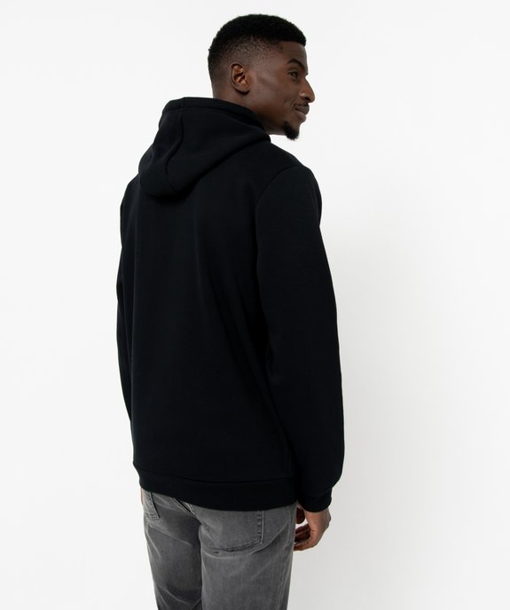 Sweat zippé à capuche homme vue5 - GEMO 4G HOMME - GEMO