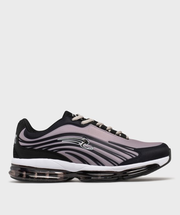 Baskets bicolores à semelle bulle d’air homme – Airness vue1 - AIRNESS - GEMO
