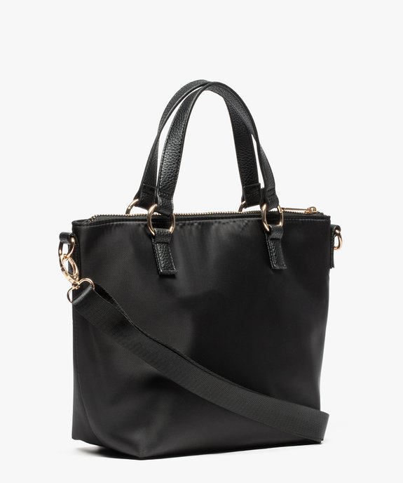 Sac en toile avec fermeture zippée vue2 - GEMO (ACCESS) - GEMO