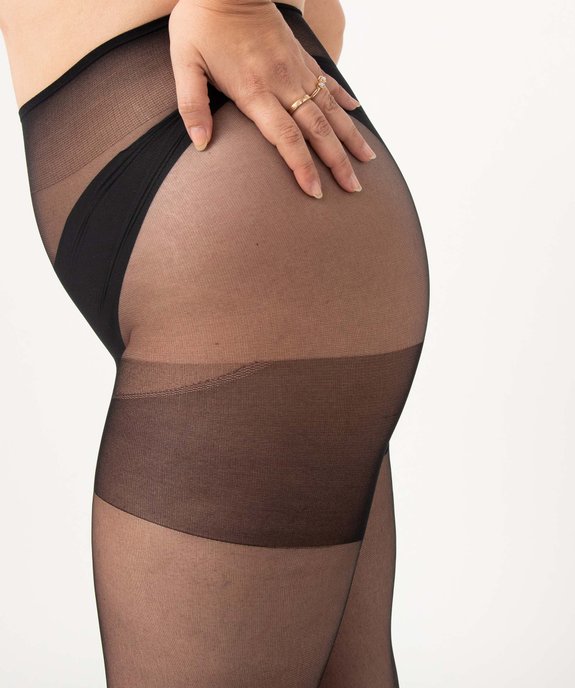 Collant femme grande taille semi-opaque 30D confort vue2 - GEMO(HOMWR FEM) - GEMO