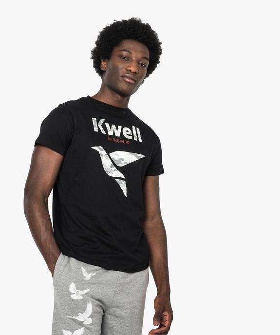 Tee-shirt à manches courtes et logo - Kwell vue1 - GEMO (HOMME) - GEMO