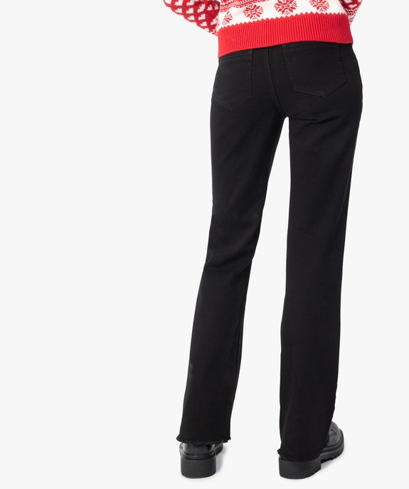 Jean femme coupe Bootcut taille normale vue3 - GEMO(FEMME PAP) - GEMO