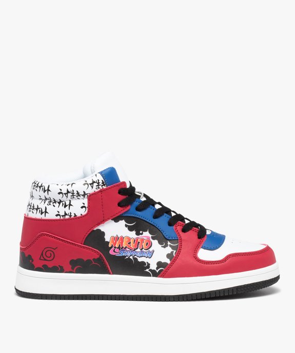 Baskets homme mid-cut à lacets – Naruto vue1 - NARUTO - GEMO
