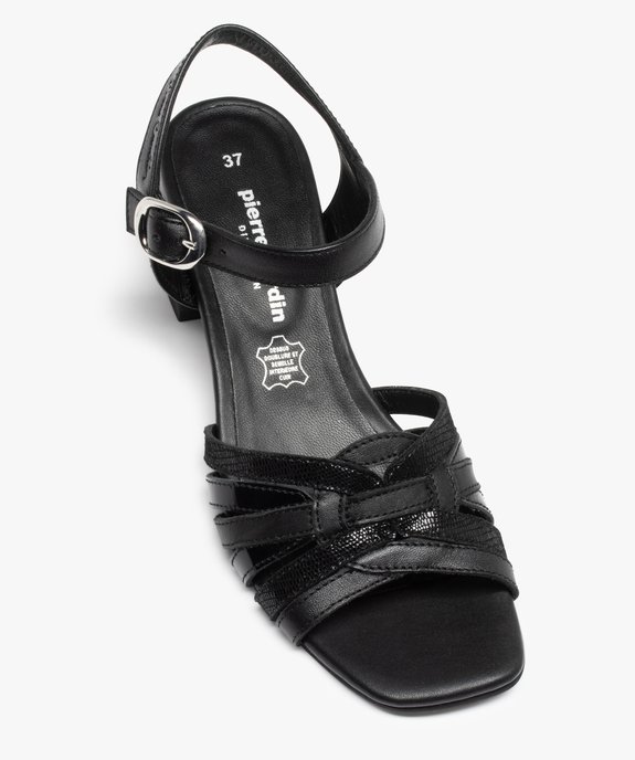 Sandales femme dessus fines brides en cuir – Pierre Cardin vue5 - PIERRE CARDIN D - GEMO