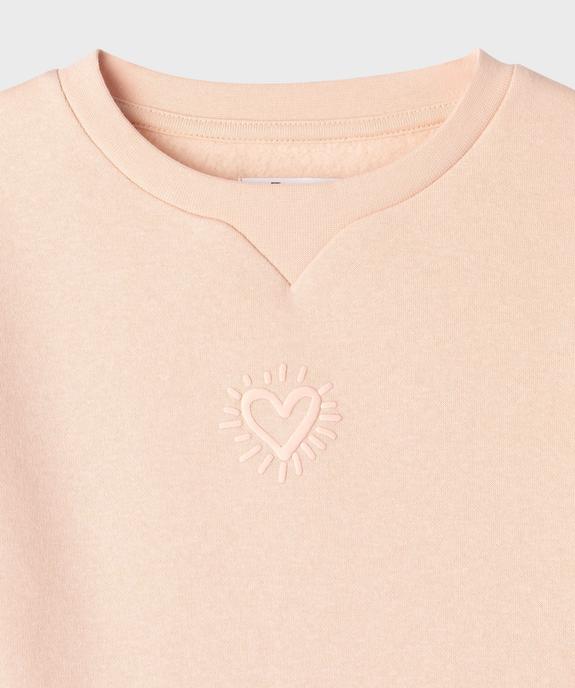 Robe avec haut sweat fille vue2 - GEMO (ENFANT) - GEMO