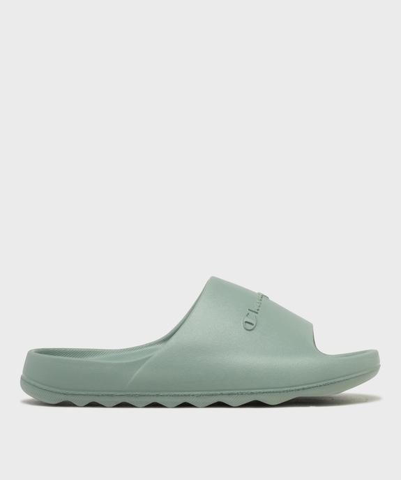 Mules de piscine moulées et unies homme - Champion vue1 - CHAMPION USA - GEMO