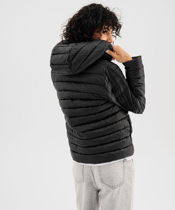 Doudoune légère à capuche femme vue3 - GEMO 4G FEMME - GEMO