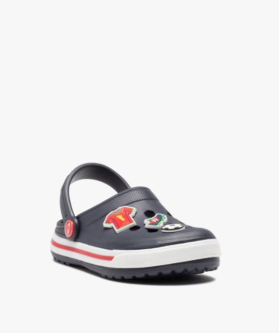 Sabots souples garçon décor football vue2 - GEMO (ENFANT) - GEMO