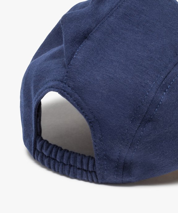 Casquette bébé garçon en molleton imprimé vue2 - GEMO(BEBE DEBT) - GEMO