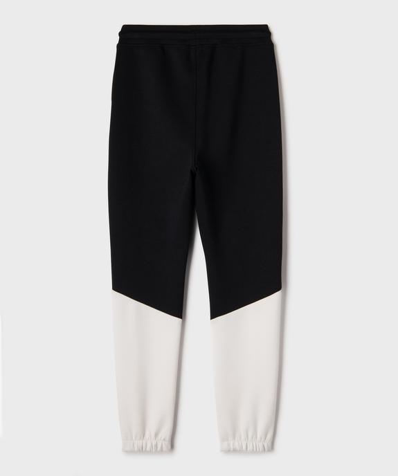 Pantalon de jogging tricolore avec taille ajustable garçon vue3 - GEMO (JUNIOR) - GEMO