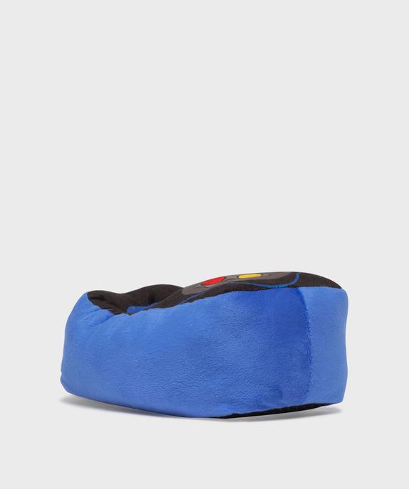 Chaussons en volume fantaisie motif jeu vidéo garçon bleu foncé vue2 - GEMO (ENFANT) - GEMO