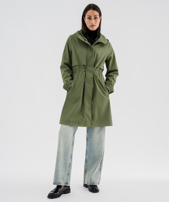 Imperméable à capuche femme vue2 - GEMO(FEMME PAP) - GEMO