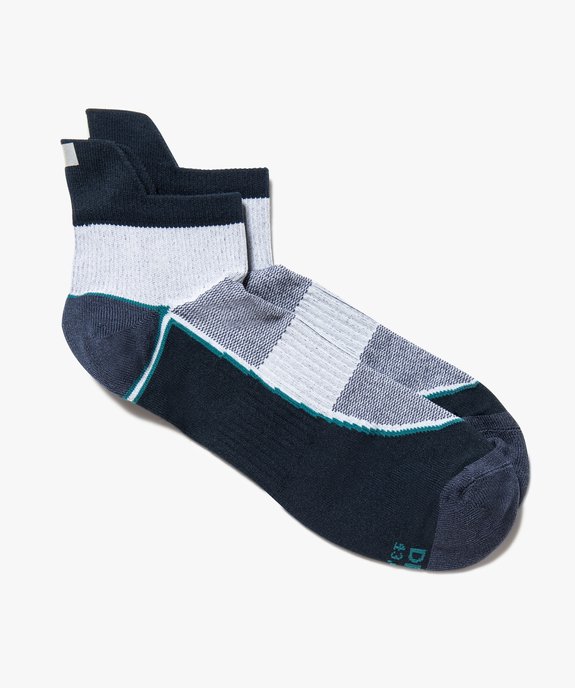 Chaussettes de sport homme tige courte - Dim vue2 - DIM - GEMO