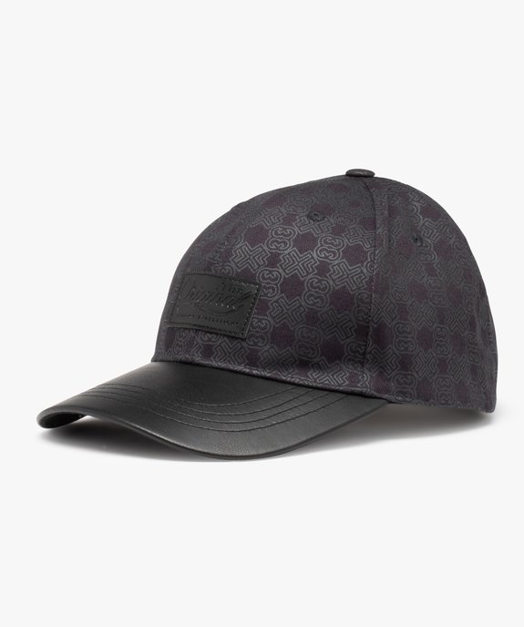 Casquette homme bimatière à motifs ton sur ton vue1 - GEMO (ACCESS) - GEMO