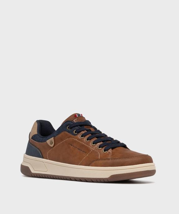 Baskets de ville avec col en denim homme - Urban Steps vue2 - URBAN STEPS - GEMO