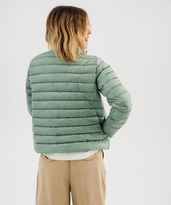 Doudoune légère avec col montant femme vue3 - GEMO(FEMME PAP) - GEMO
