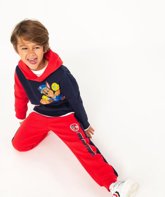 Pantalon de jogging avec bandes contrastantes garçon - Pat Patrouille vue6 - PAT PATROUILLE - GEMO