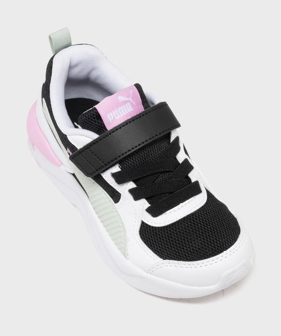 Baskets basses à lacets élastiques et scratch X-Ray 7 LT fille - Puma vue5 - PUMA - GEMO