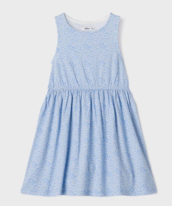 Robe sans manches à motifs fleuris fille vue2 - GEMO (ENFANT) - GEMO