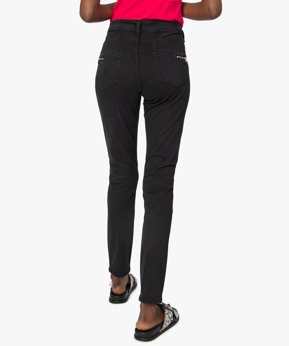 Pantalon femme toucher peau de pêche vue3 - GEMO(FEMME PAP) - GEMO