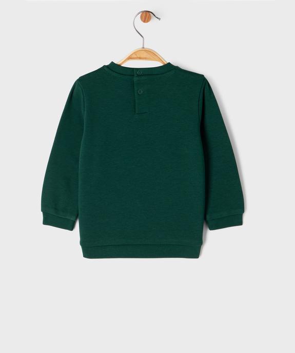 Sweat à motif chien spécial Noël bébé vue4 - GEMO 4G BEBE - GEMO