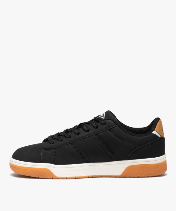Baskets homme unies à semelle contrastante - Umbro Nabia vue3 - UMBRO - GEMO