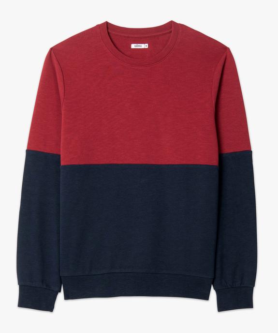 Sweat homme bicolore vue4 - GEMO (HOMME) - GEMO