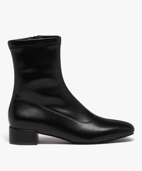 Boots chaussettes à tige souple femme vue1 - GEMO (CASUAL) - GEMO