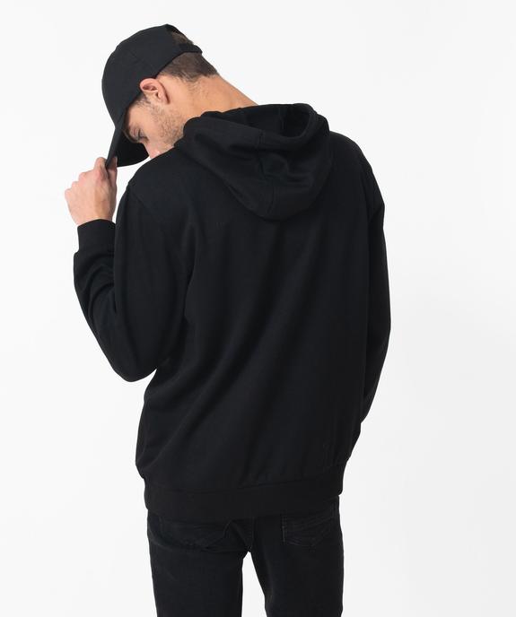 Sweat à capuche en molleton imprimé homme vue2 - PREMIER PRIX BY GEMO - GEMO