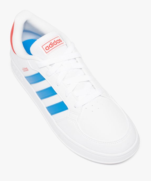 Baskets garçon tricolores à lacets – Adidas Breaknet vue5 - ADIDAS - GEMO