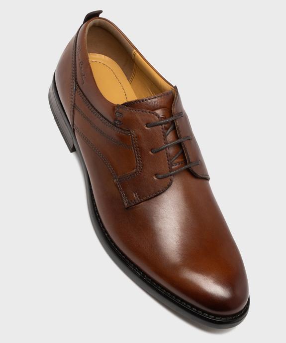 Derbies classiques en cuir homme - Pierre Cardin vue5 - PIERRE CARDIN D - GEMO