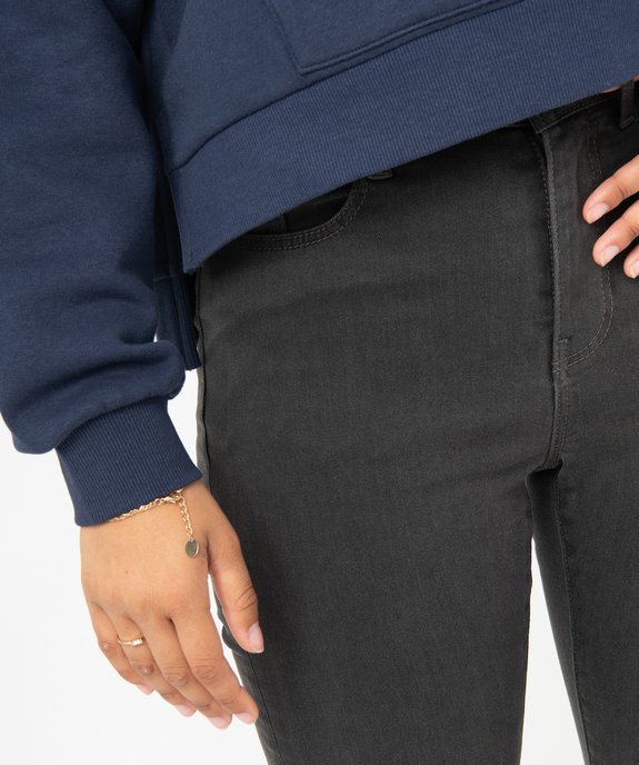 Jean femme coupe Slim taille haute vue2 - GEMO 4G FEMME - GEMO
