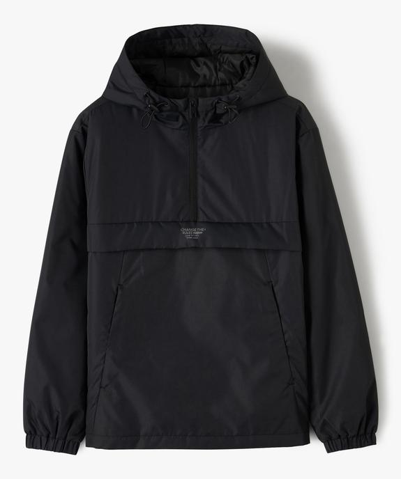 Blouson garçon coupe-vent imperméable avec capuche vue1 - GEMO (ENFANT) - GEMO
