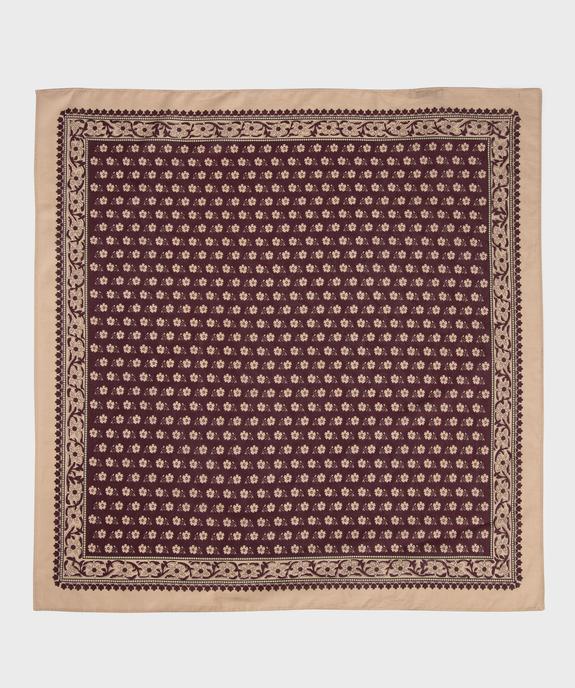 Foulard en coton à motifs fleuris fille vue1 - GEMO (ACCESS) - GEMO