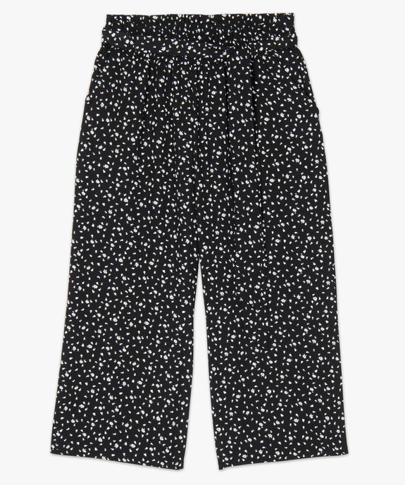 Pantacourt femme large et fluide vue4 - GEMO(FEMME PAP) - GEMO