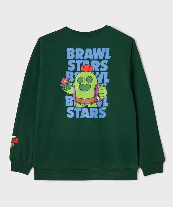 Sweat en molleton imprimé garçon - Brawl Stars vue3 - BRAWL STARS - GEMO