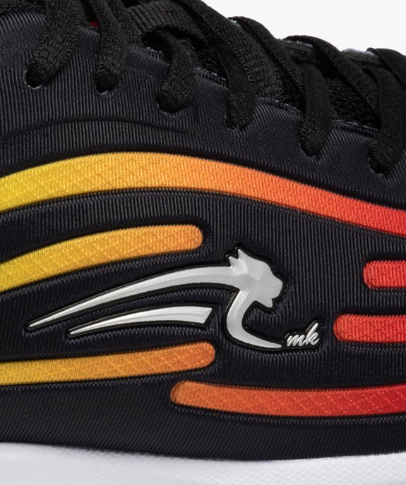 Baskets homme running à stries colorées - Airness vue6 - AIRNESS - GEMO