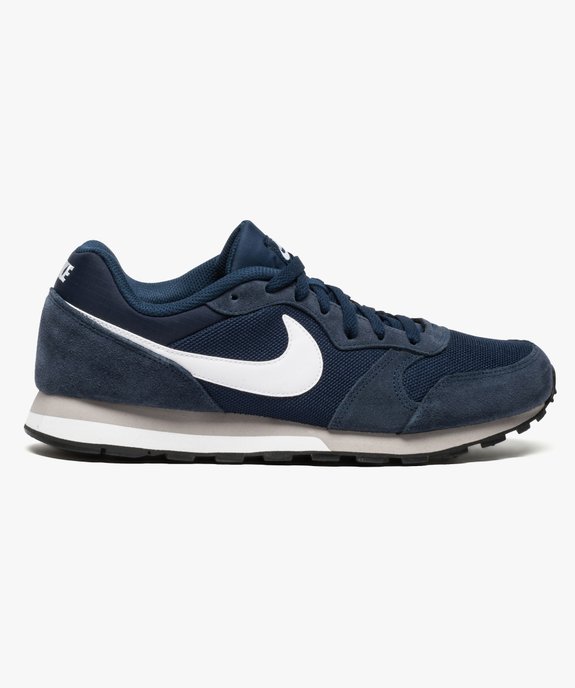 Tennis homme dessus en cuir suédé et mesh - Nike MD Runner 2 vue1 - NIKE - GEMO