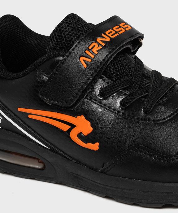 Baskets à scratch avec semelle à bulle d’air garçon - Airness vue6 - AIRNESS - GEMO