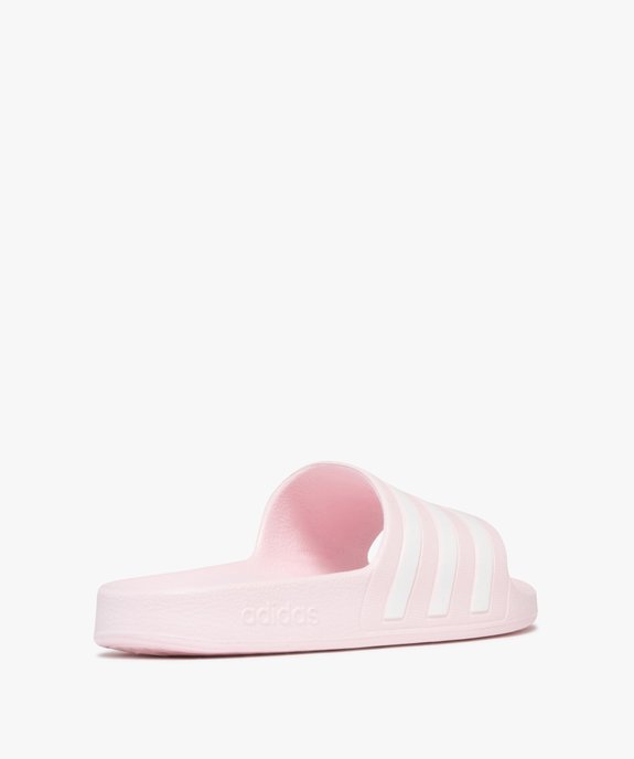 Mules de piscine à bandes contrastantes Adilette Aqua - Adidas vue4 - ADIDAS - GEMO