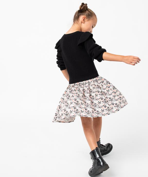 Robe fille effet 2-en-1 brillant - LuluCastagnette vue1 - LULUCASTAGNETTE - GEMO