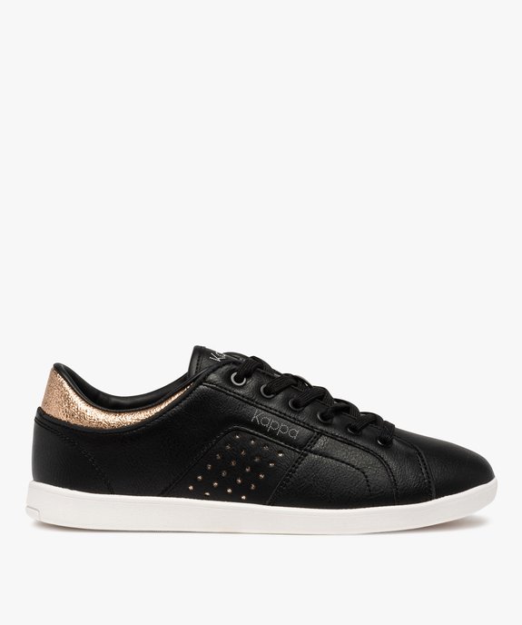 Baskets femme unies à lacets avec détails girly - Kappa vue1 - KAPPA - GEMO